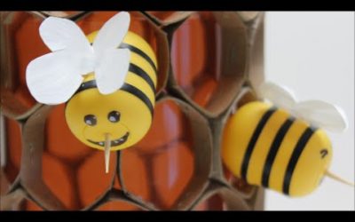 Поделки Своими Руками: Пчелы в Сотах Из Пластиковой Бутылки