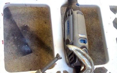 Как отремонтировать кухонный нож с отломанным носиком (острием)